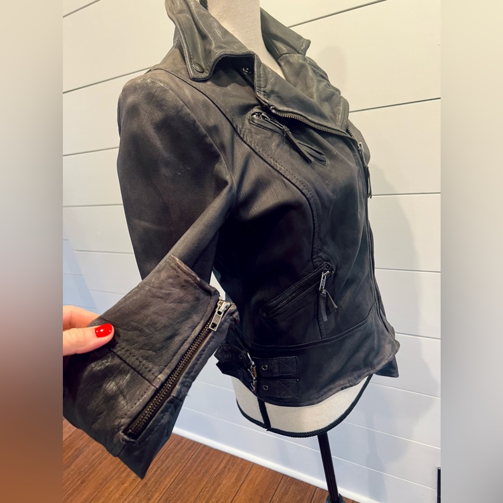 Leather Jacket Muubaa - Picture 5 of 6
